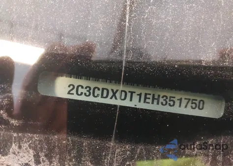 2014 Dodge Charger R/T Plus из США, поврежденный, VIN 2C3CDXDT1EH351750